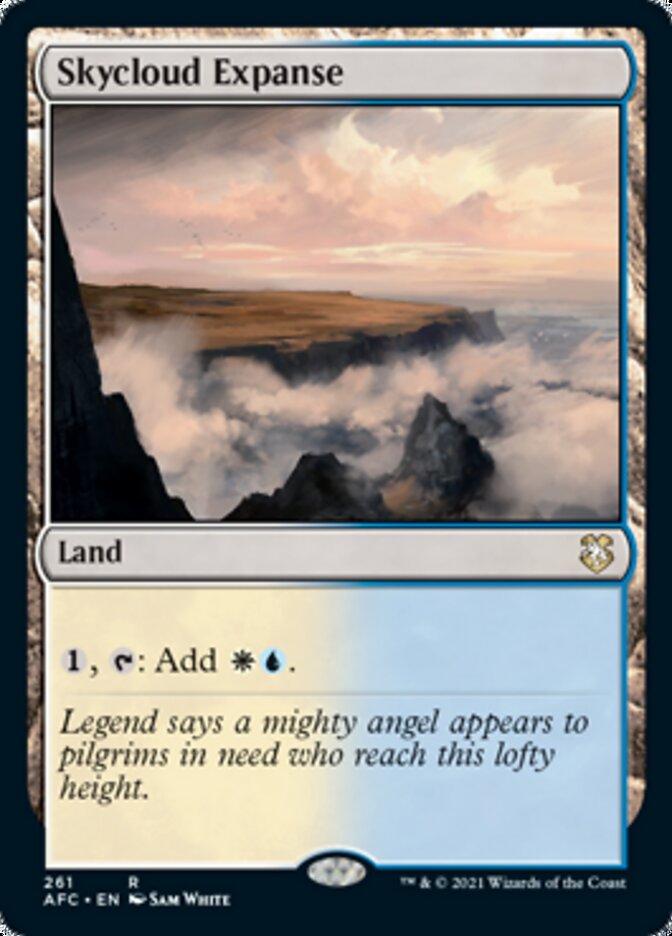 Skycloud Expanse [Dungeons & Dragons: Adventures in the Forgotten Realms Commander] | Game Haven TX