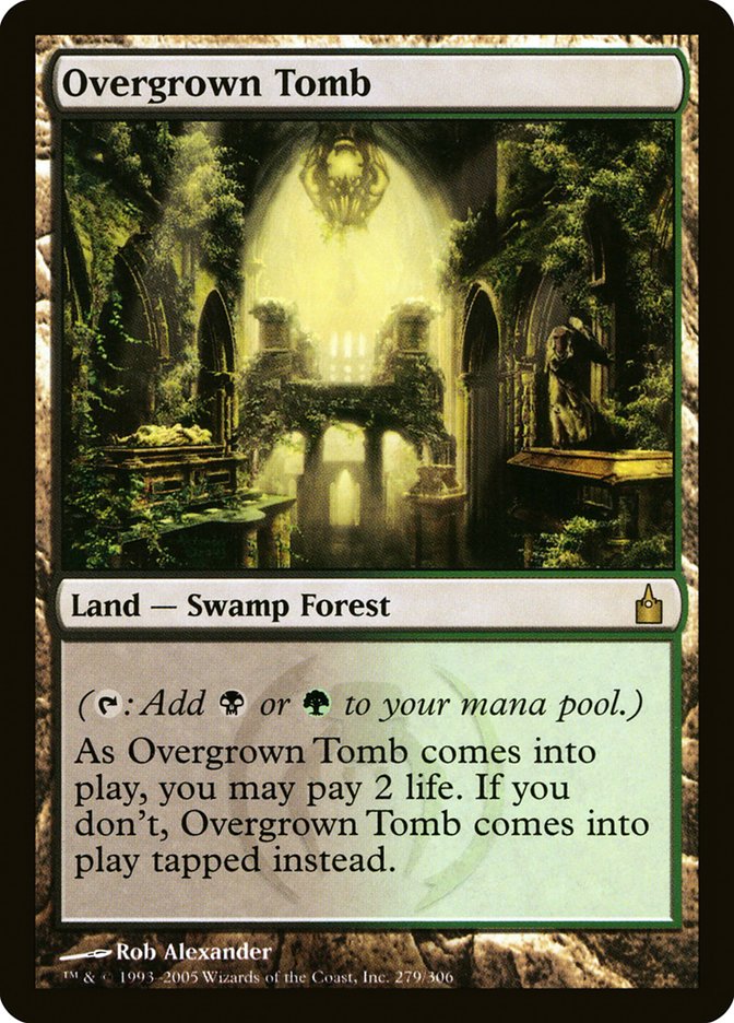 Overgrown Tomb [Ravnica: City of Guilds] | Game Haven TX