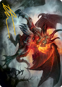 Piru, the Volatile Art Card (Gold-Stamped Signature) [Modern Horizons 2 Art Series] | Game Haven TX