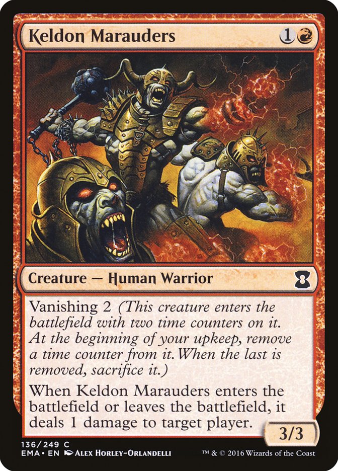 Keldon Marauders [Eternal Masters] | Game Haven TX