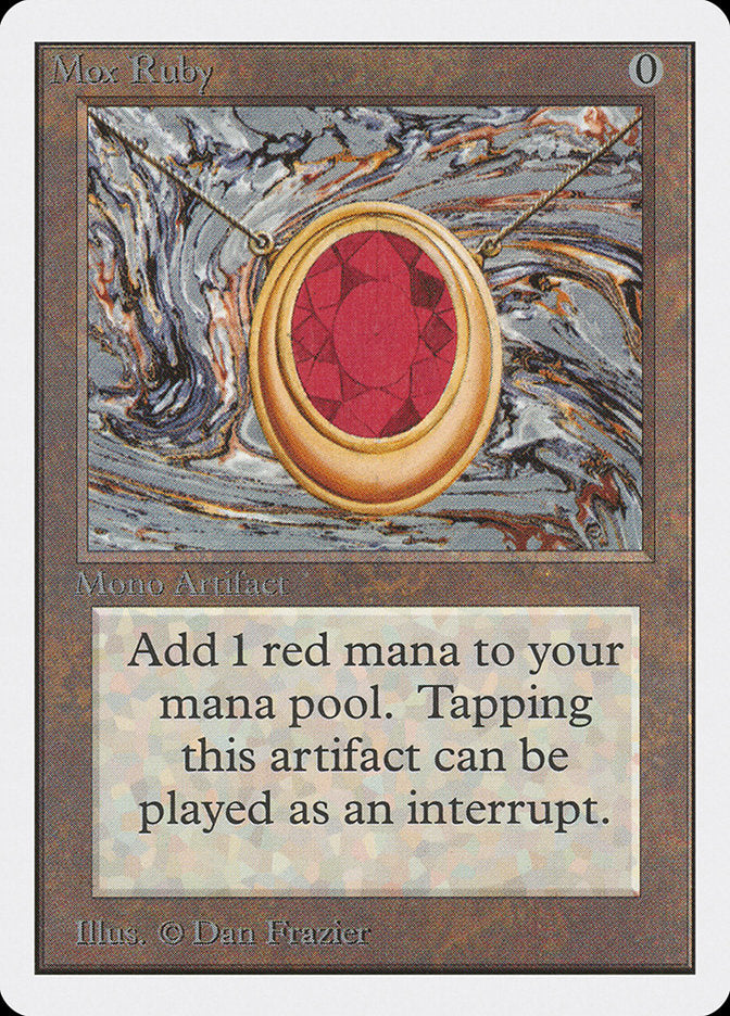 Mox Ruby [Unlimited Edition] | Game Haven TX