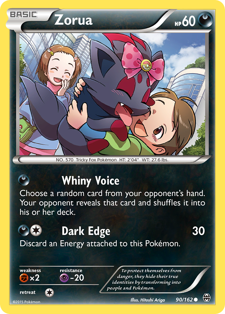 Zorua (90/162) [XY: BREAKthrough] | Game Haven TX