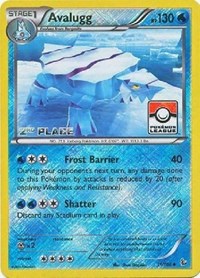 Avalugg (31/106) (League Promo 2nd Place) [XY: Flashfire] | Game Haven TX