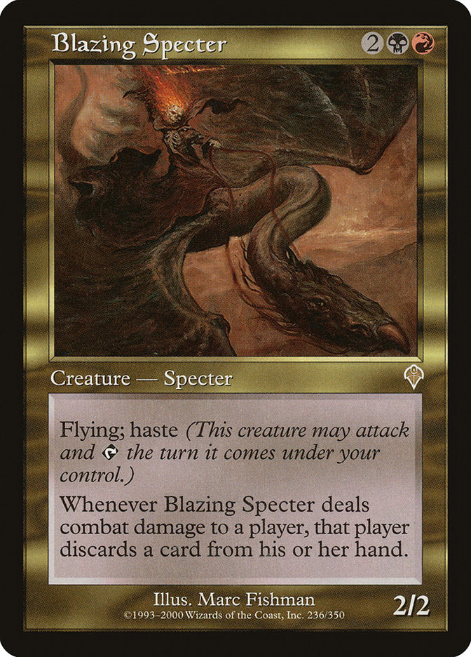 Blazing Specter [Invasion] | Game Haven TX