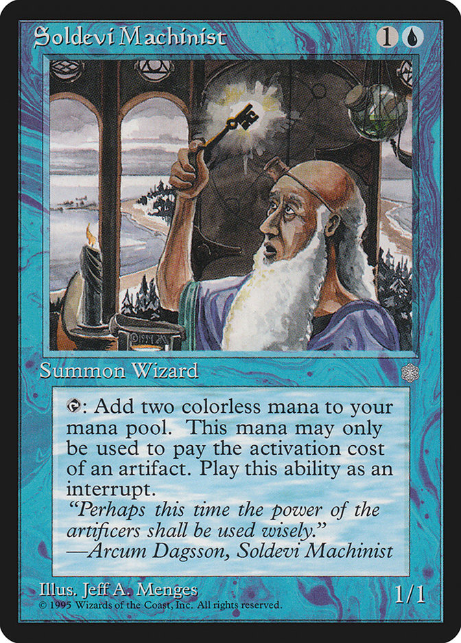 Soldevi Machinist [Ice Age] | Game Haven TX