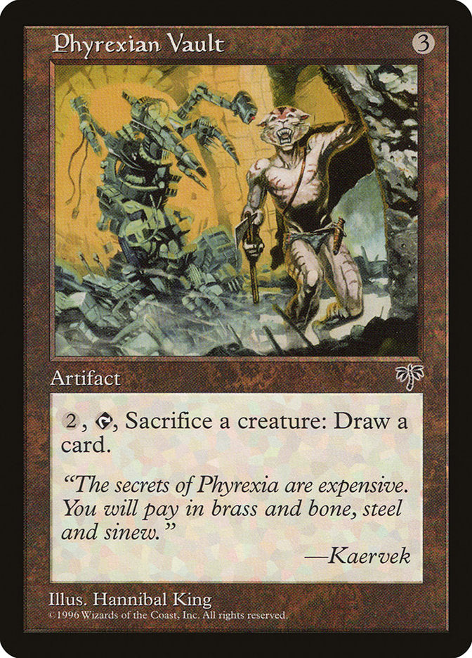 Phyrexian Vault [Mirage] | Game Haven TX