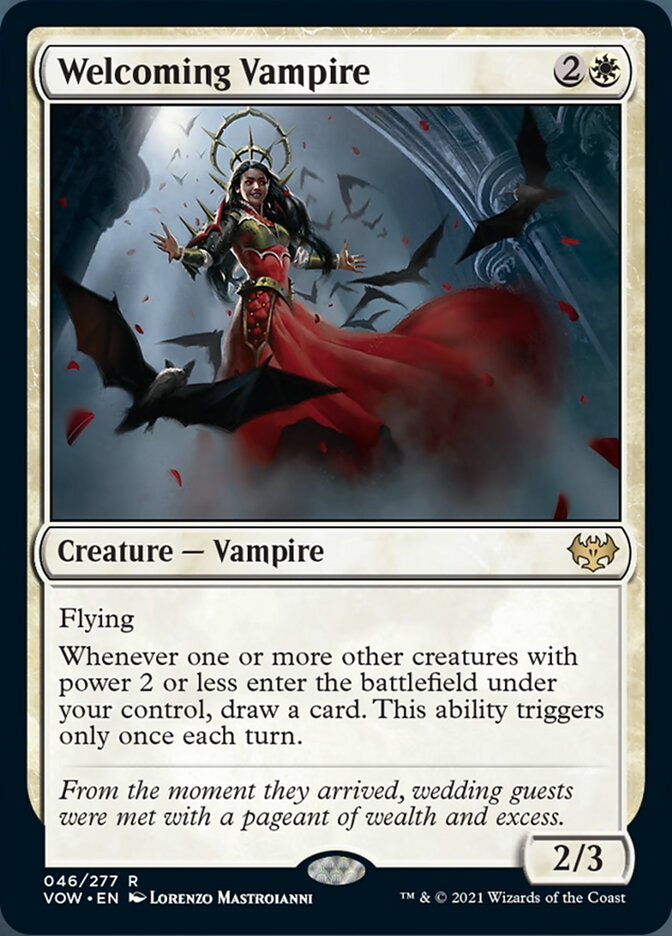 Welcoming Vampire [Innistrad: Crimson Vow] | Game Haven TX