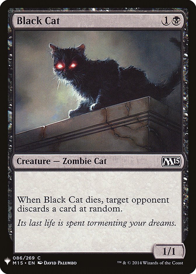 Black Cat [Mystery Booster] | Game Haven TX