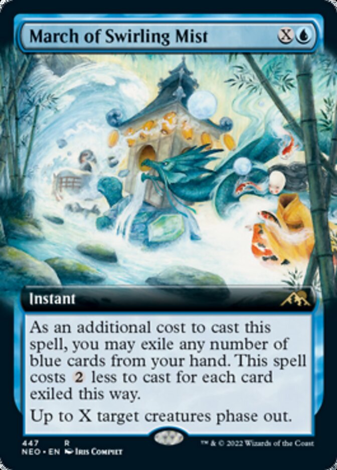 March of Swirling Mist (Extended) [Kamigawa: Neon Dynasty] | Game Haven TX