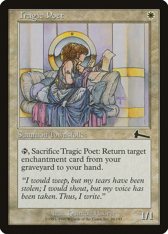 Tragic Poet [Urza's Legacy] | Game Haven TX