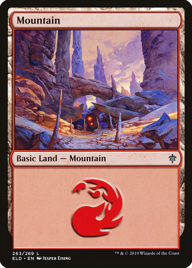 Mountain (263) [Throne of Eldraine] | Game Haven TX