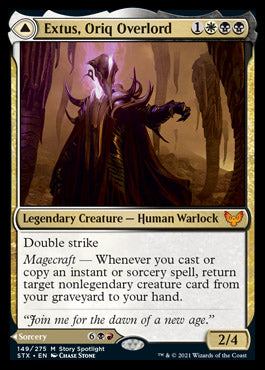 Extus, Oriq Overlord // Awaken the Blood Avatar [Strixhaven: School of Mages] | Game Haven TX