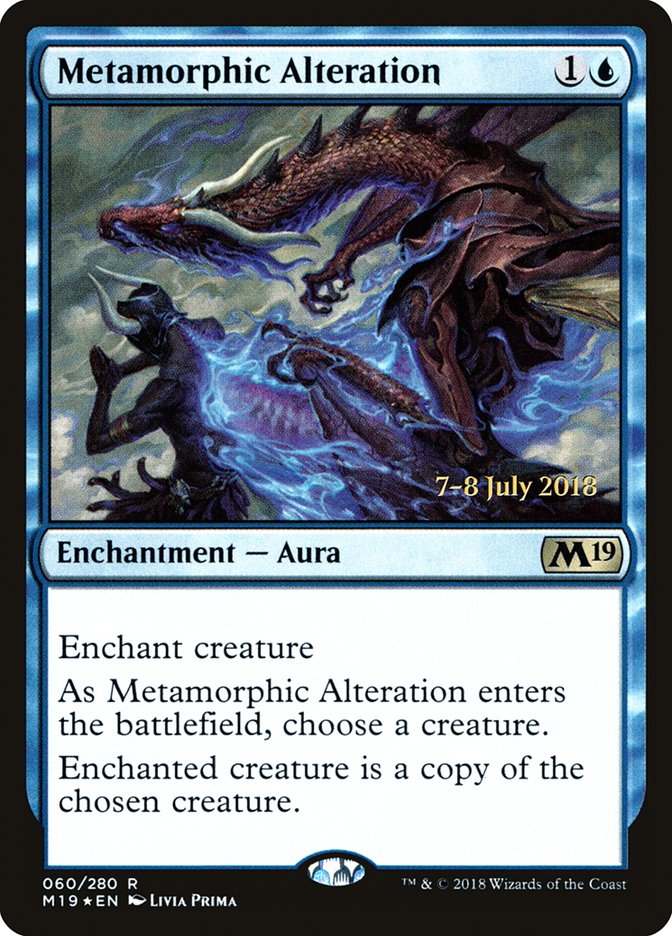 Metamorphic Alteration [Core Set 2019 Promos] | Game Haven TX