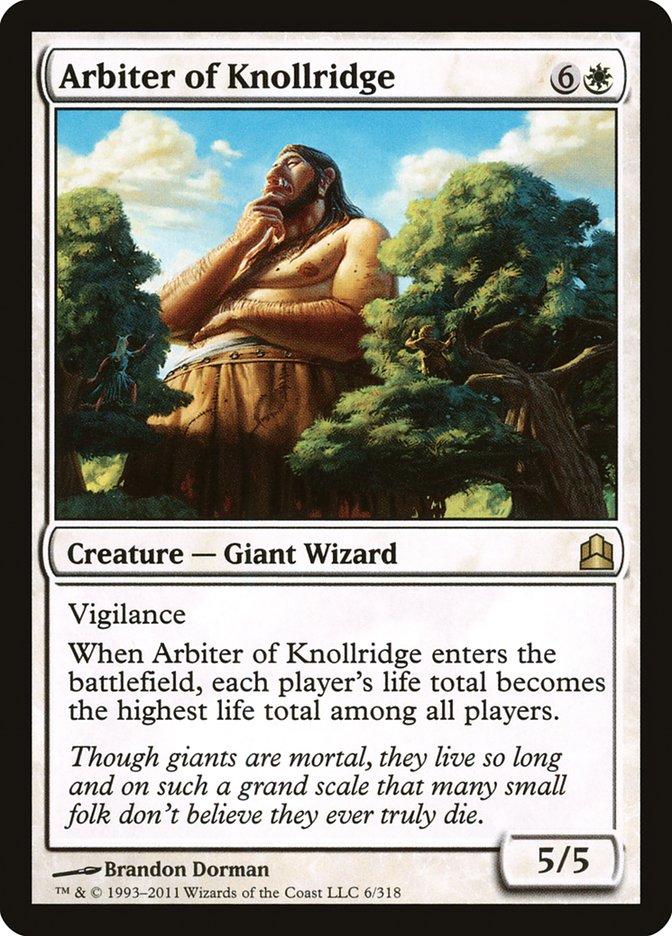 Arbiter of Knollridge [Commander 2011] | Game Haven TX