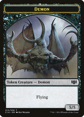 Demon (013/036) // Zombie (016/036) Double-sided Token [Commander 2014 Tokens] | Game Haven TX