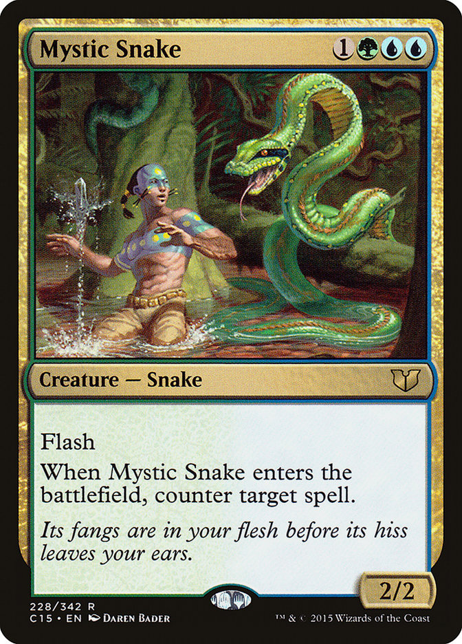 Mystic Snake [Commander 2015] | Game Haven TX