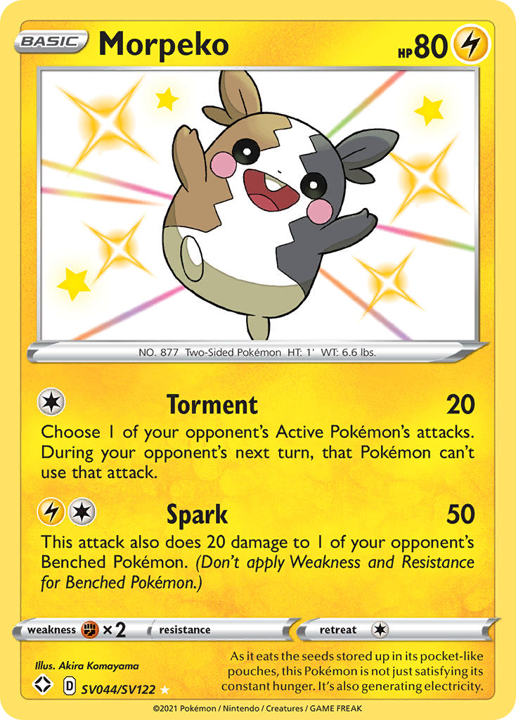 Morpeko (SV044/SV122) [Sword & Shield: Shining Fates] | Game Haven TX