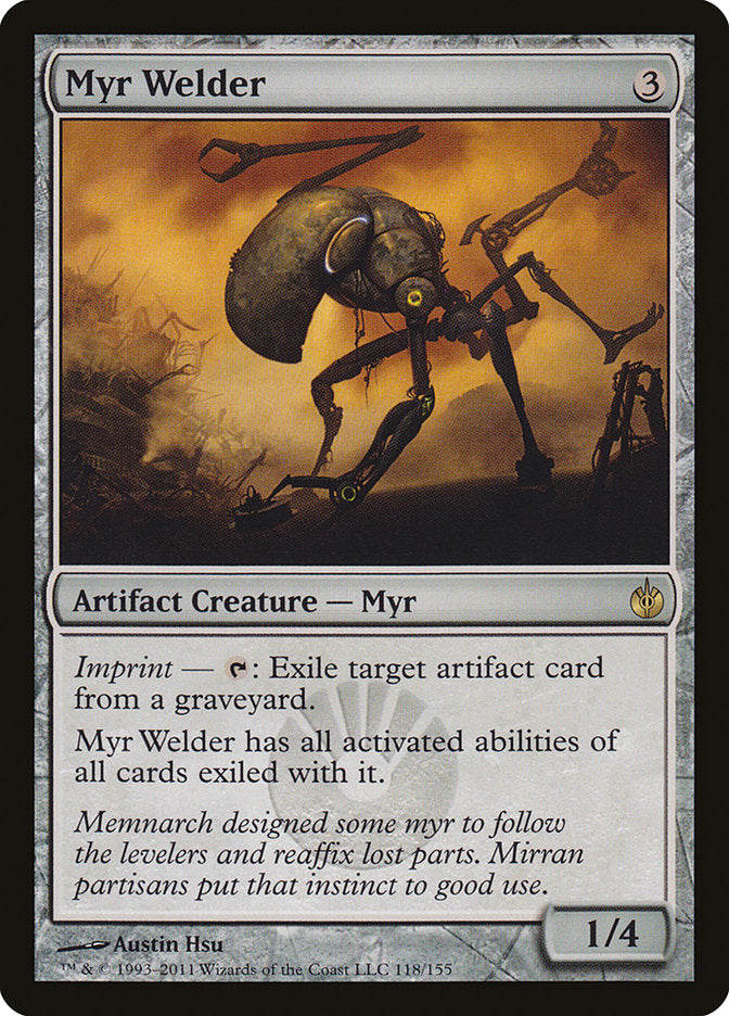 Myr Welder [Mirrodin Besieged] | Game Haven TX