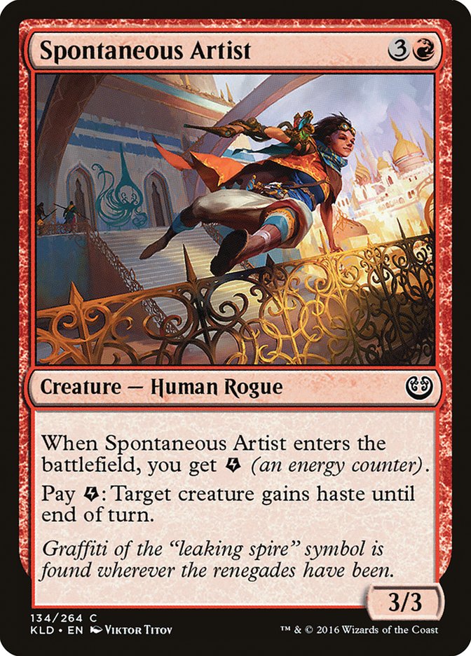 Spontaneous Artist [Kaladesh] | Game Haven TX