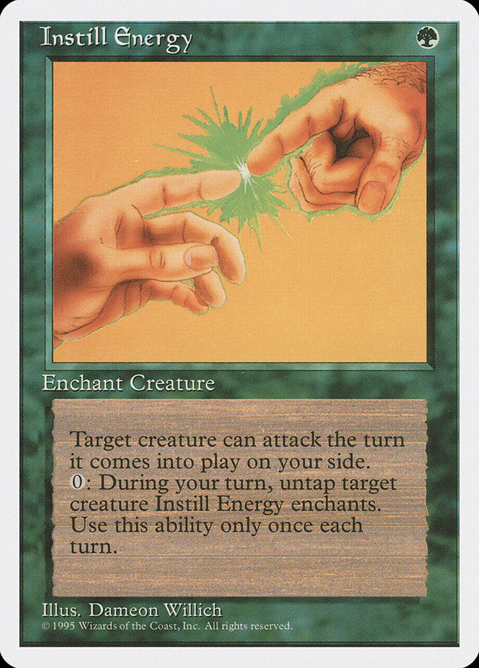 Instill Energy [Fourth Edition] | Game Haven TX