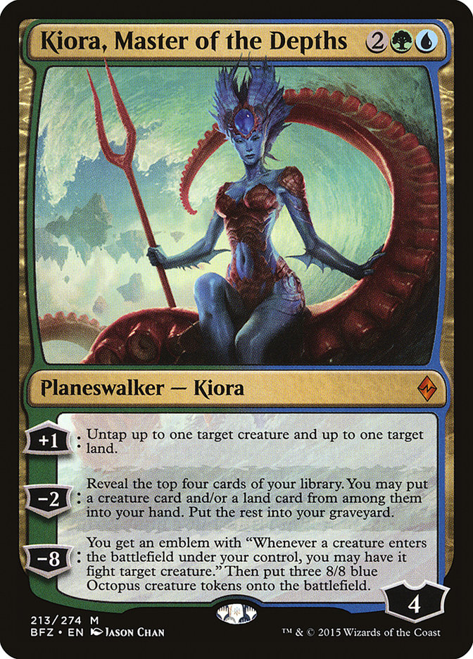 Kiora, Master of the Depths [Battle for Zendikar] | Game Haven TX