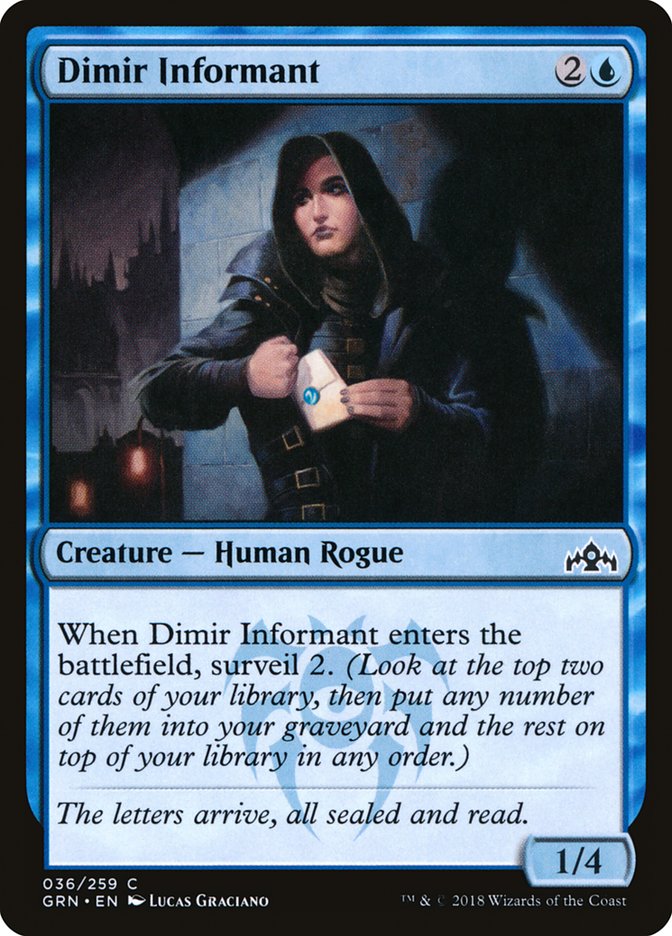 Dimir Informant [Guilds of Ravnica] | Game Haven TX