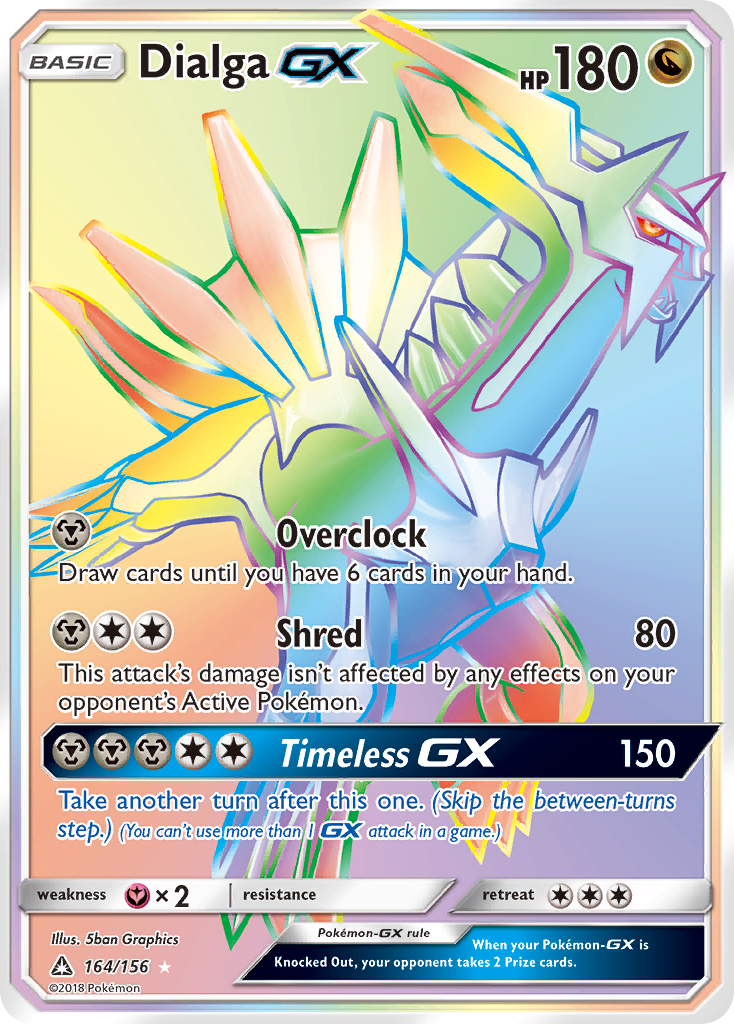 Dialga GX (164/156) [Sun & Moon: Ultra Prism] | Game Haven TX