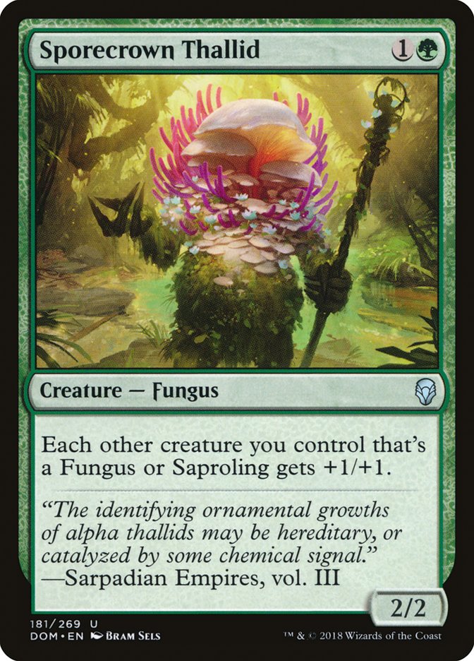 Sporecrown Thallid [Dominaria] | Game Haven TX