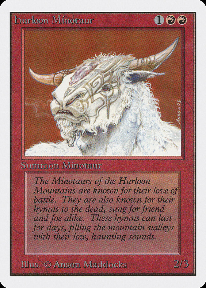 Hurloon Minotaur [Unlimited Edition] | Game Haven TX
