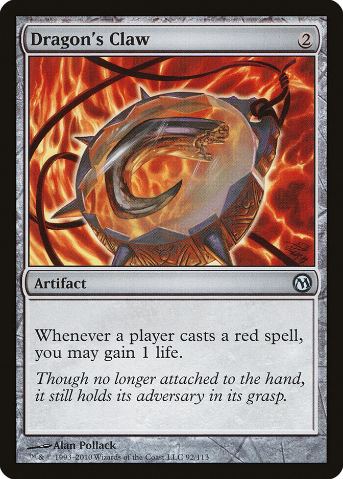 Dragon's Claw [Duels of the Planeswalkers] | Game Haven TX