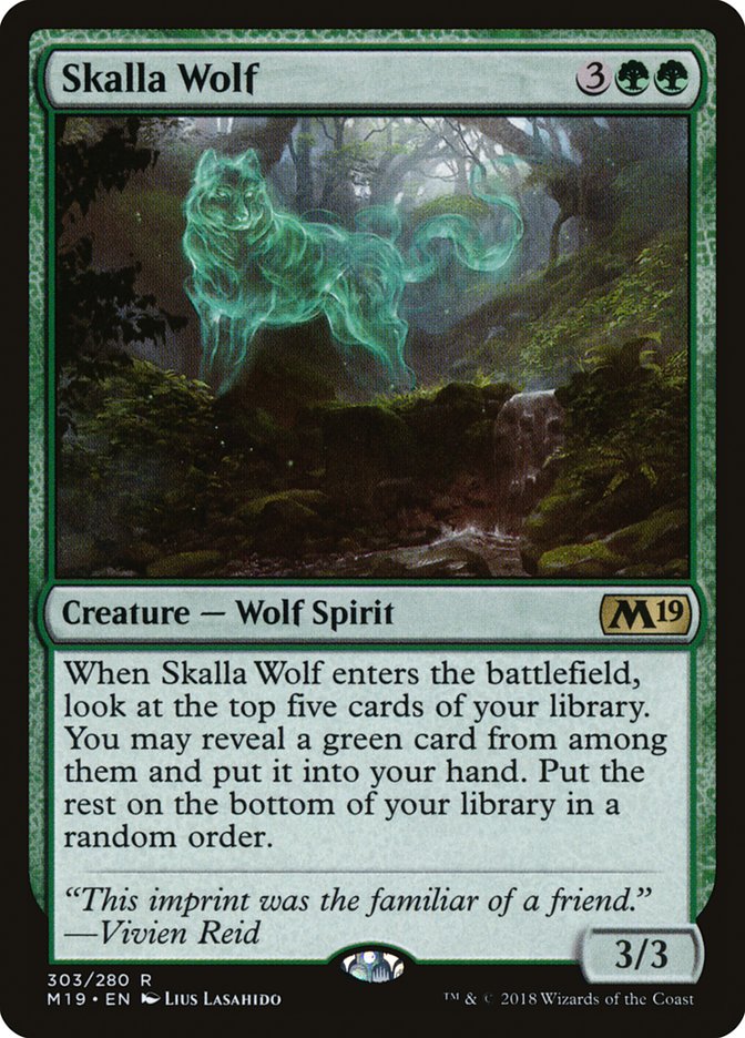 Skalla Wolf [Core Set 2019] | Game Haven TX