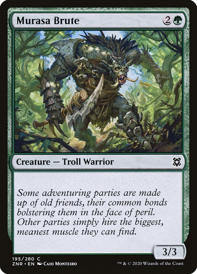 Murasa Brute [Zendikar Rising] | Game Haven TX