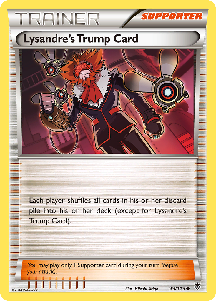 Lysandre's Trump Card (99/119) [XY: Phantom Forces] | Game Haven TX