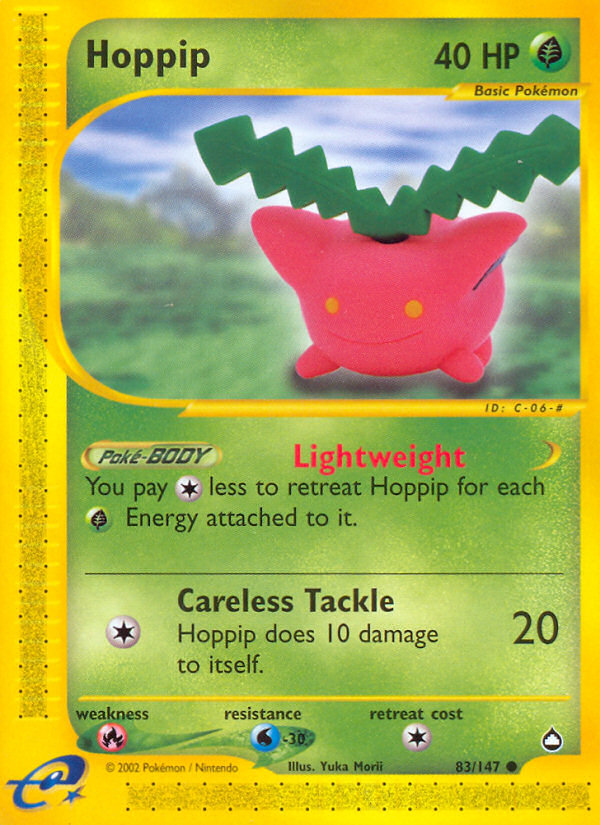 Hoppip (83/147) [Aquapolis] | Game Haven TX