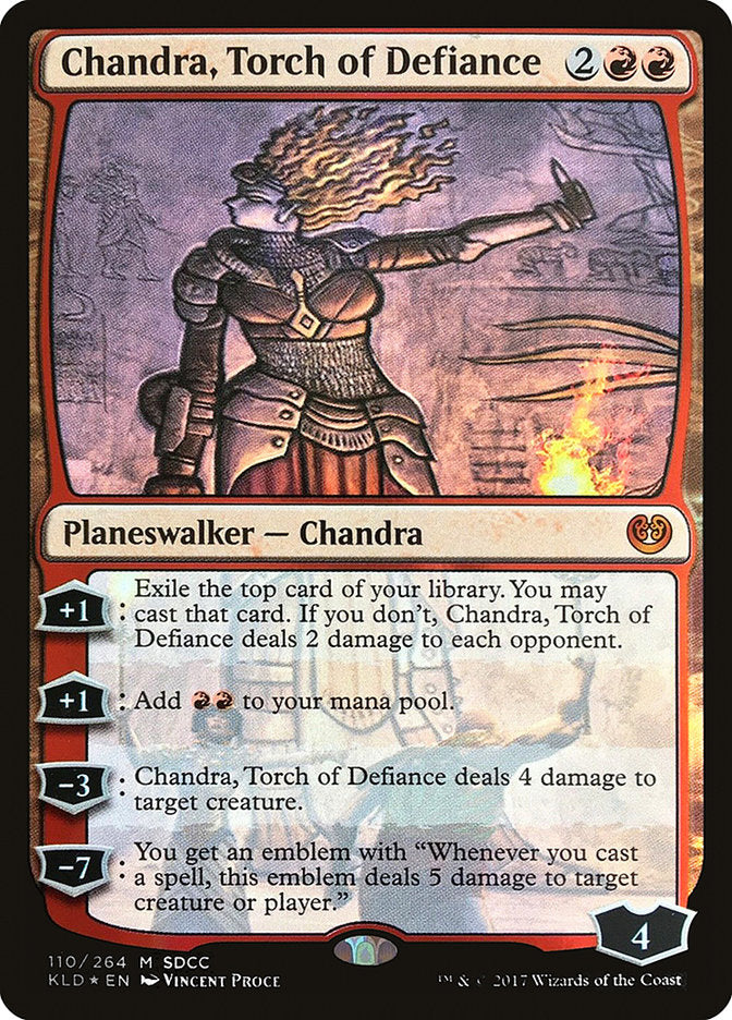 Chandra, Torch of Defiance [San Diego Comic-Con 2017] | Game Haven TX