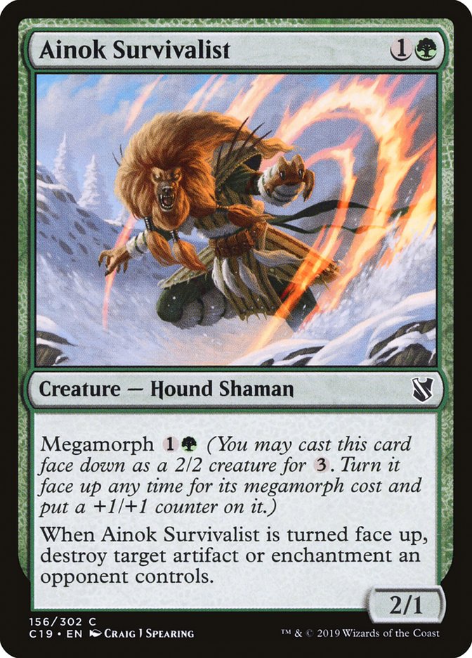 Ainok Survivalist [Commander 2019] | Game Haven TX