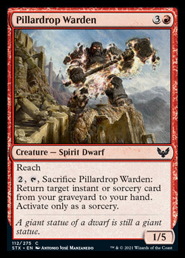 Pillardrop Warden [Strixhaven: School of Mages] | Game Haven TX