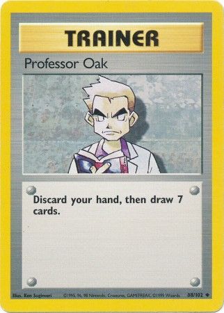 Professor Oak (88/102) [Base Set Unlimited] | Game Haven TX