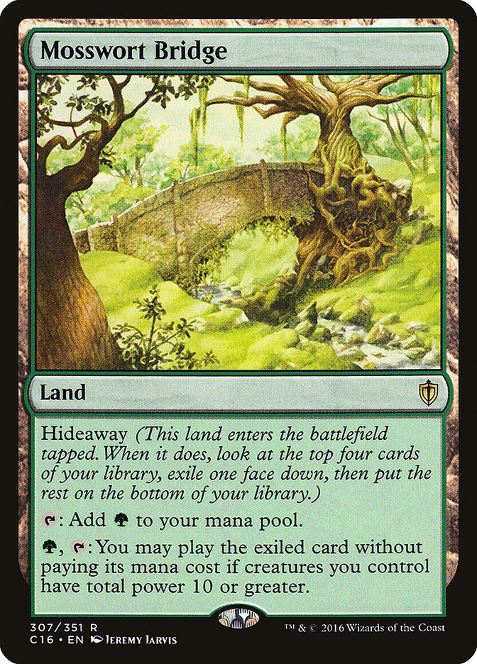 Mosswort Bridge [Commander 2016] | Game Haven TX