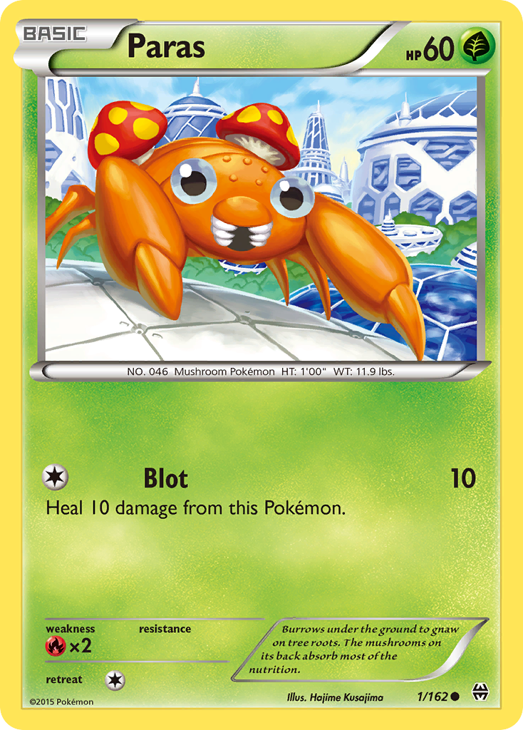 Paras (1/162) [XY: BREAKthrough] | Game Haven TX