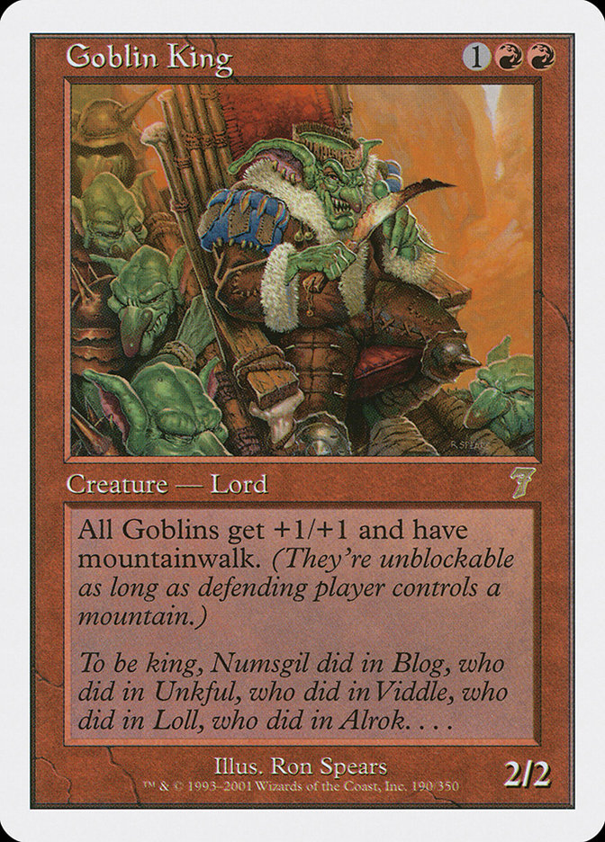 Goblin King [Seventh Edition] | Game Haven TX