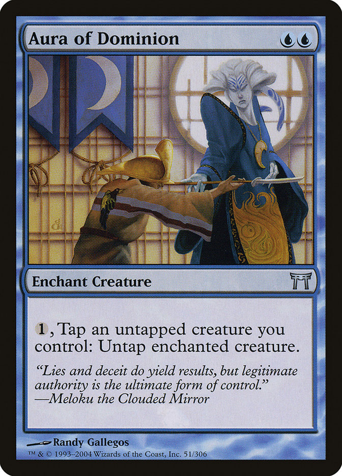 Aura of Dominion [Champions of Kamigawa] | Game Haven TX