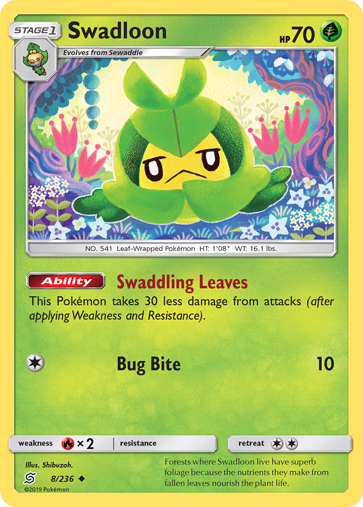 Swadloon (8/236) [Sun & Moon: Unified Minds] | Game Haven TX