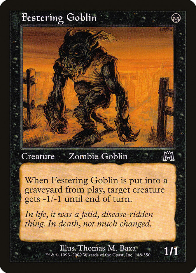 Festering Goblin [Onslaught] | Game Haven TX