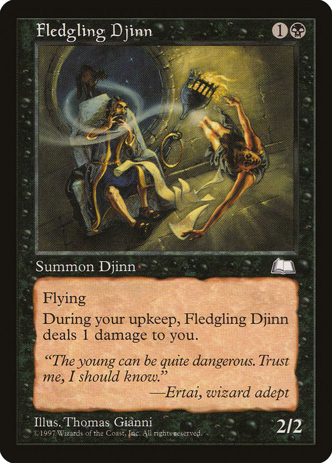 Fledgling Djinn [Weatherlight] | Game Haven TX