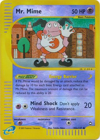 Mr Mime (95b/147) [Aquapolis] | Game Haven TX
