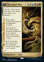 The Kami War // O-Kagachi Made Manifest (Showcase Soft Glow) [Kamigawa: Neon Dynasty] | Game Haven TX