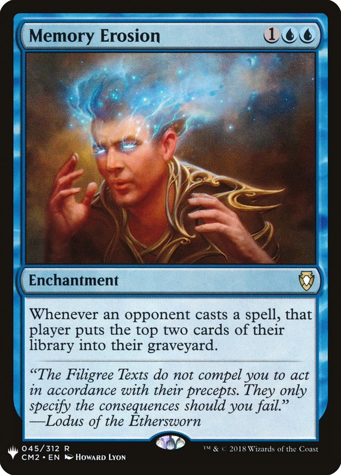 Memory Erosion [Mystery Booster] | Game Haven TX