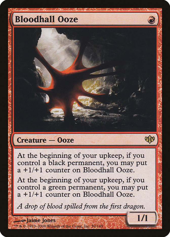 Bloodhall Ooze [Conflux] | Game Haven TX