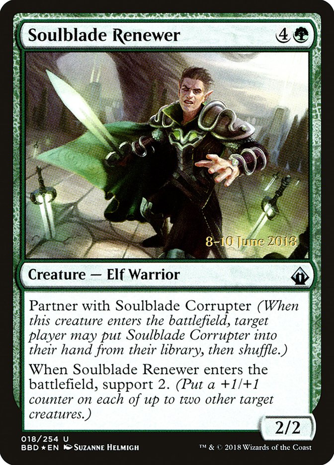 Soulblade Renewer [Battlebond Promos] | Game Haven TX